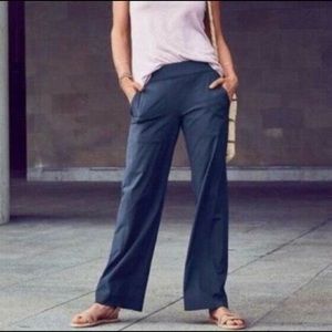 Athleta Black Wide Leg Pants